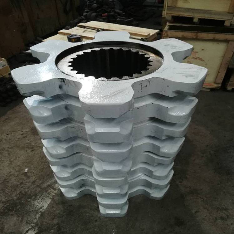 【40t刮板機配件七星鏈輪 鏈輪組 壓鏈塊 多種輸送設備配件】批發_廠